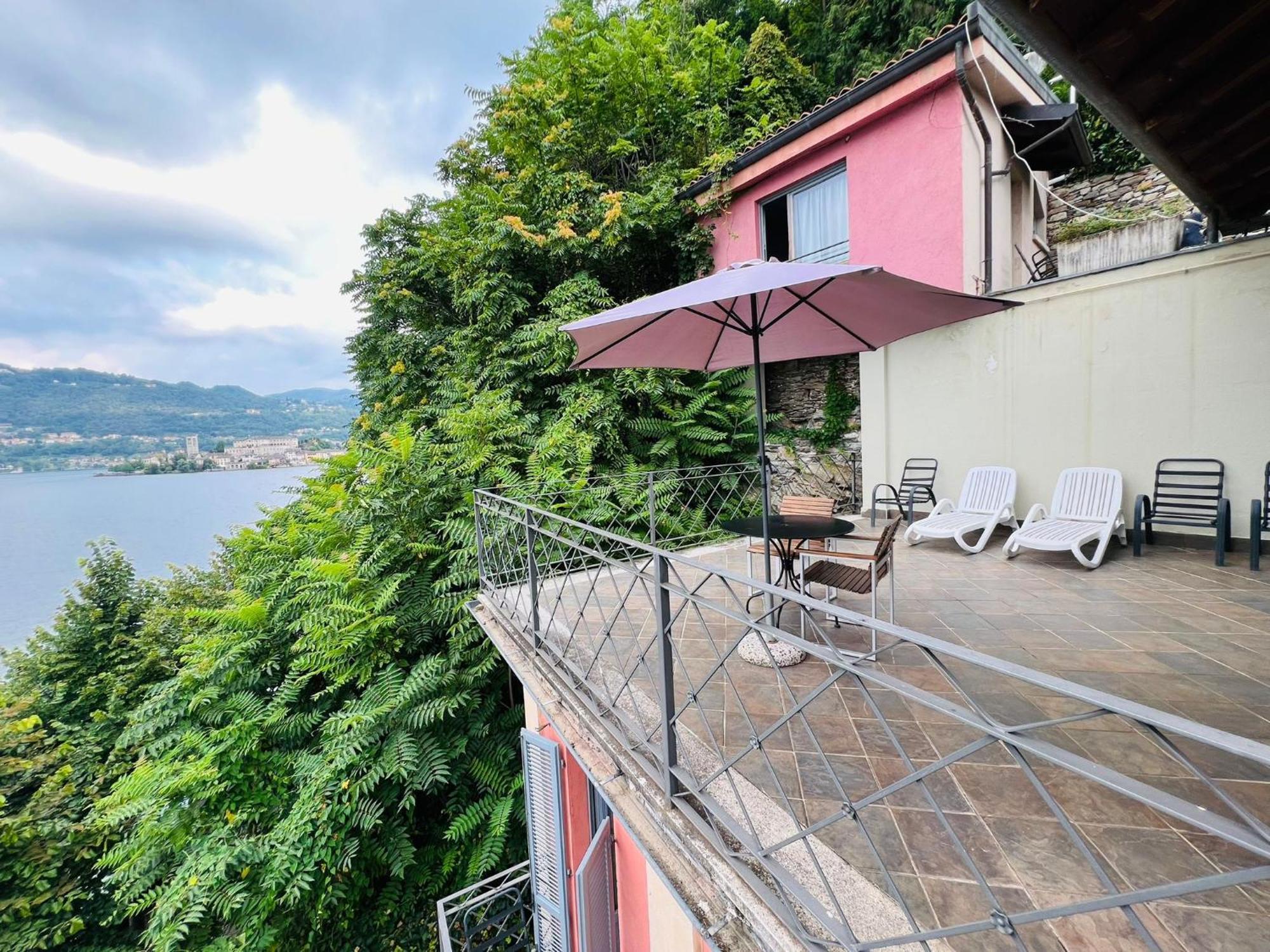 Casa Sul Lago Orta Orta San Giulio Exteriér fotografie