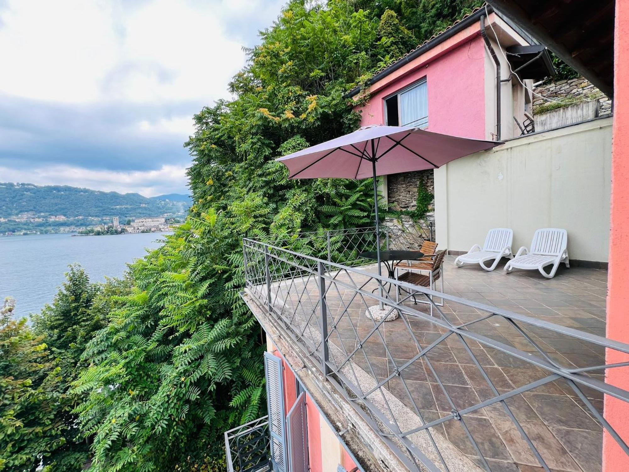 Casa Sul Lago Orta Orta San Giulio Exteriér fotografie